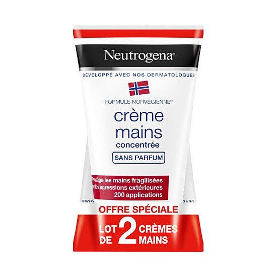 Neutrogena crème mains apaisante non parfumée