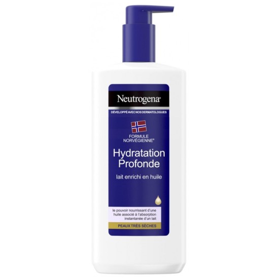 Neutrogena lait enrichi en huile corps 400 ml