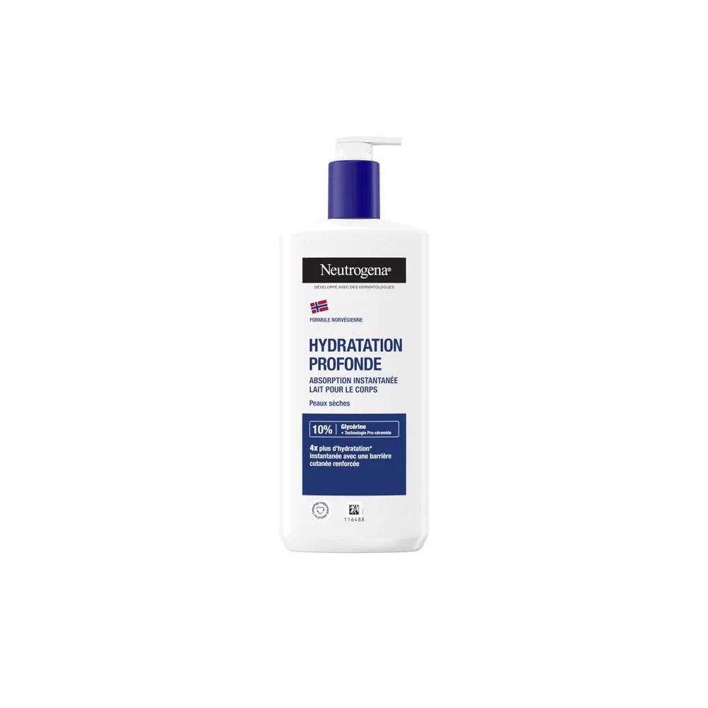 Neutrogena lait hydratation intense