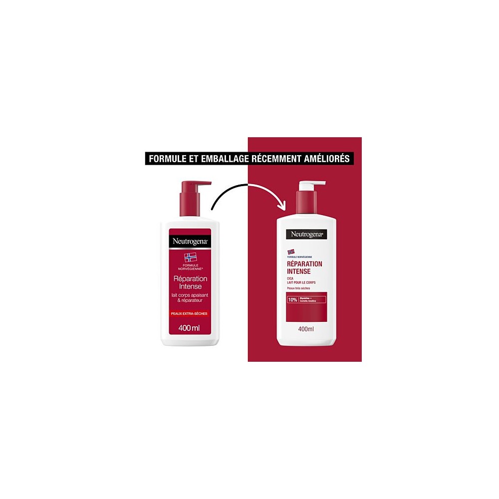 Neutrogena lait réparation intense 400 ml