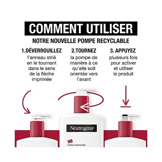 Neutrogena lait réparation intense 400 ml