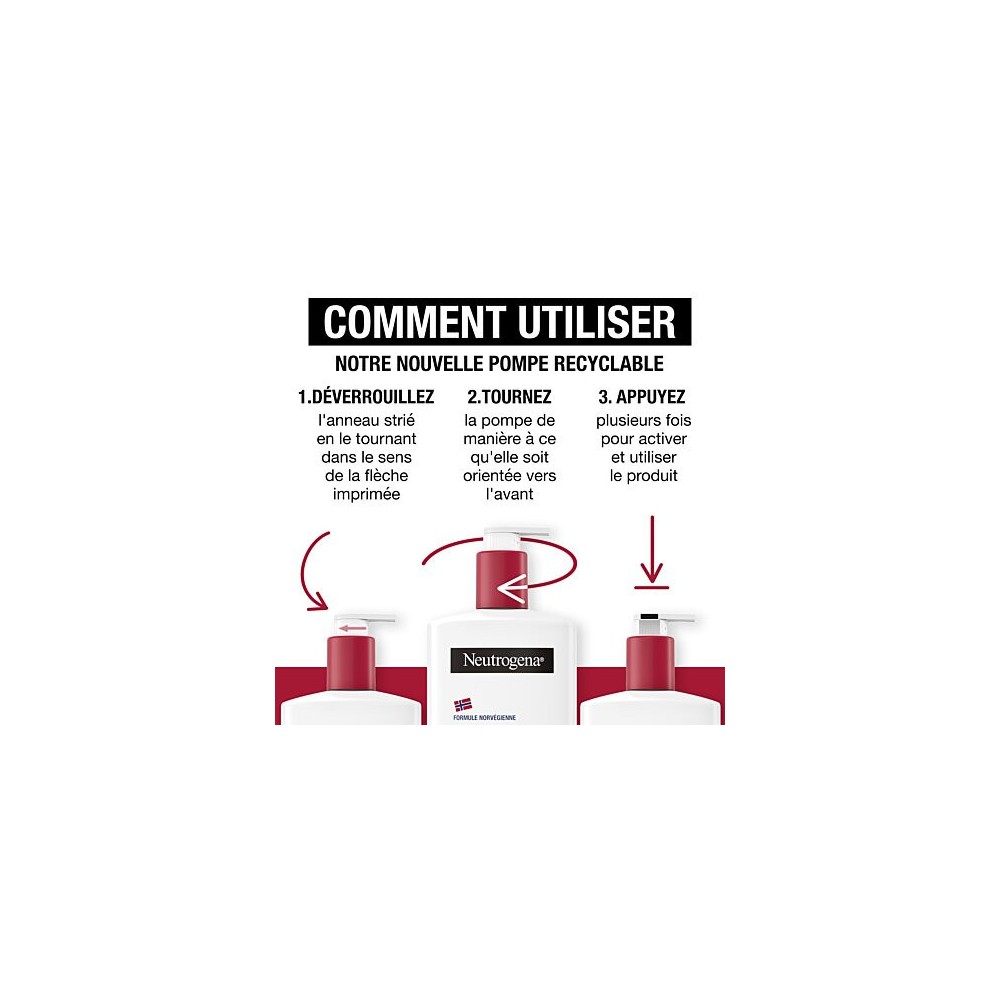 Neutrogena lait réparation intense 400 ml