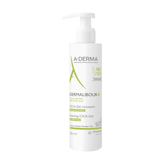 A-DERMA Dermalibour+ Gel Moussant 200 ml