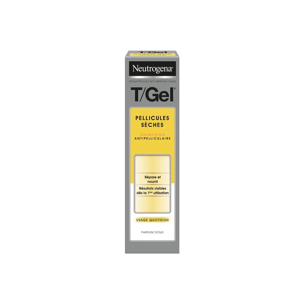 Neutrogena T Gel Shampooing Pellicules Sèches