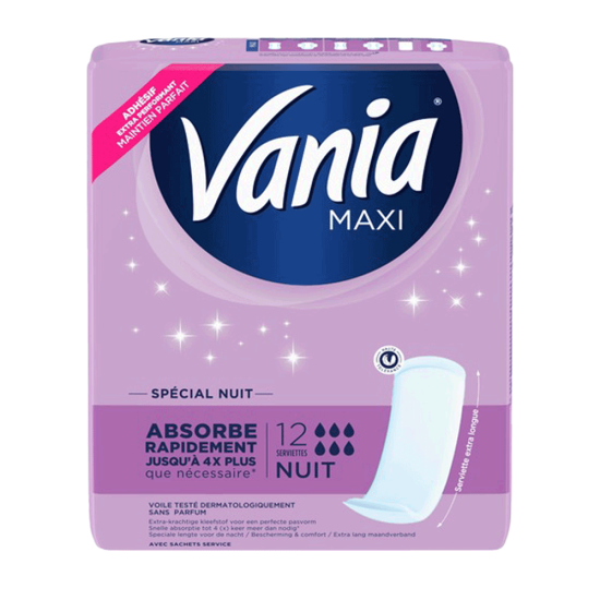 Vania protection hygiénique Maxi Nuit