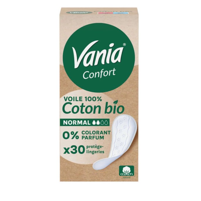 Vania Confort Coton Bio Normal 30 Protège-Lingeries