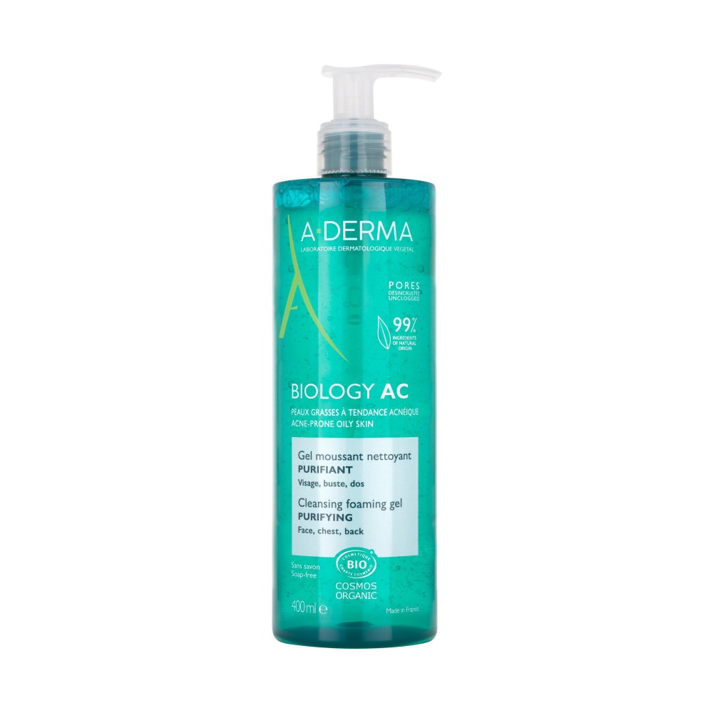 A-Derma Biology AC Gel Moussant 400 ml