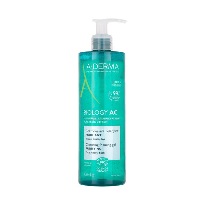 A-Derma Biology AC Gel Moussant 400 ml