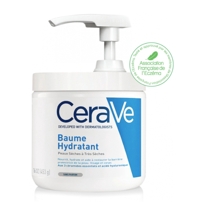 CeraVe Baume Hydratant Flacon Pompe 454 ml