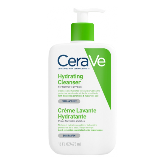 CeraVe crème lavante hydratante 473 ml