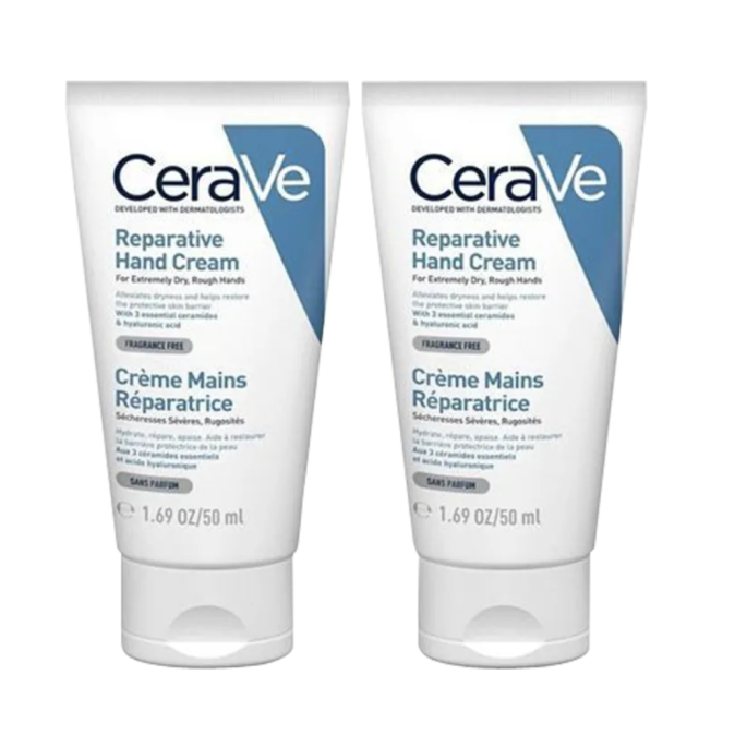 CeraVe Crème Mains 2x50 ml