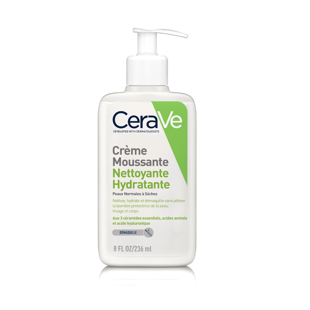 CeraVe crème moussante nettoyante hydratante