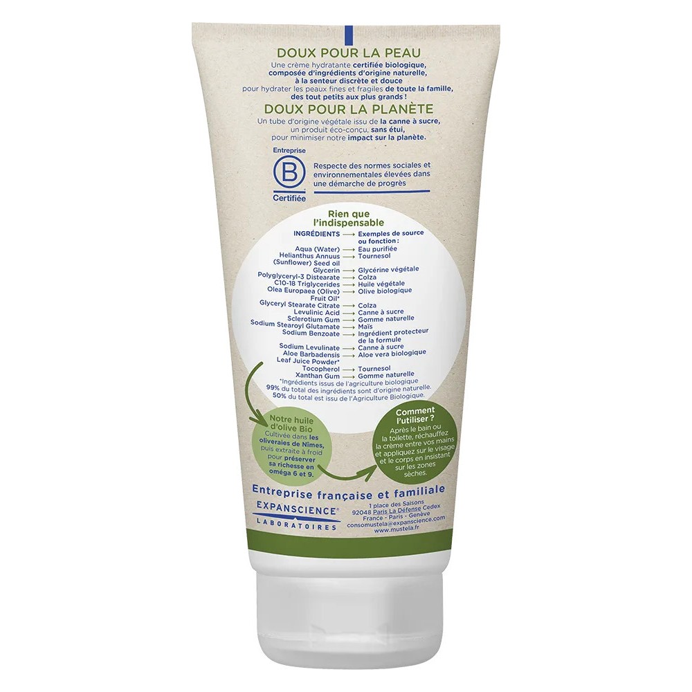Mustela Crème Hydratante Bio 150 ml