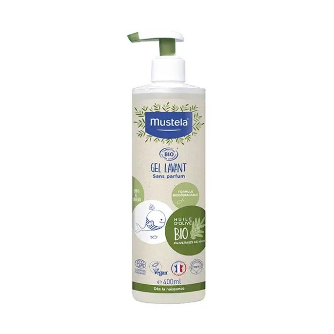Mustela gel lavant 400 ml