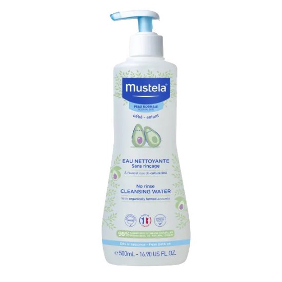 Mustela eau nettoyante sans rinçage 500 ml
