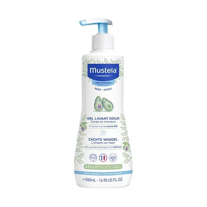 Mustela gel lavant doux 500 ml