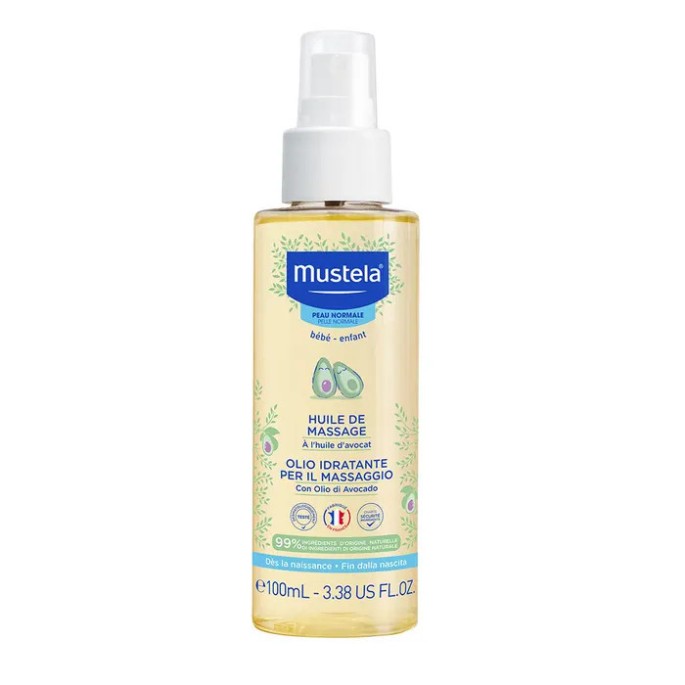 Mustela huile de massage spray 100 ml