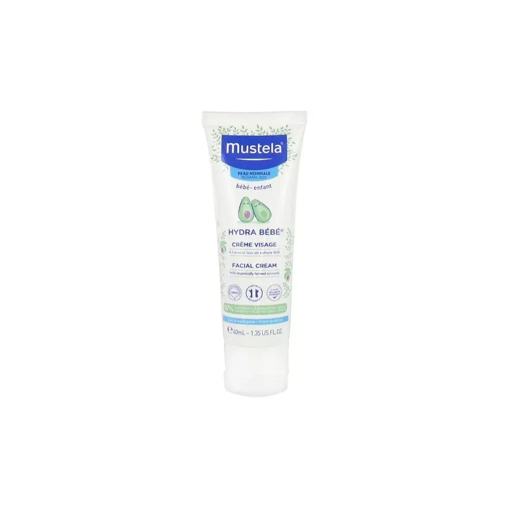 Mustela hydra bébé crème visage 40 ml