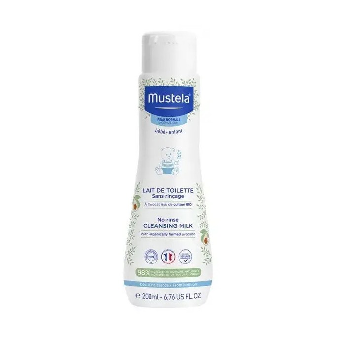 Mustela lait de toilette 200 ml