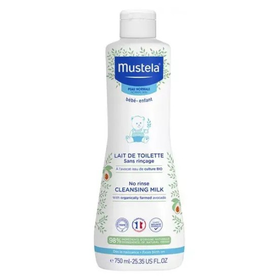 Mustela Lait de Toilette 750 ml