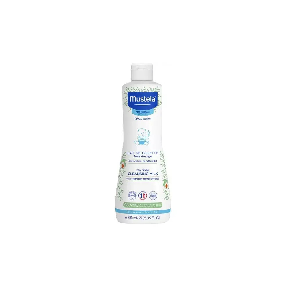 Mustela Lait de Toilette 750 ml