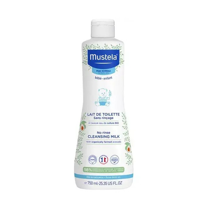 Mustela Lait de Toilette 750 ml