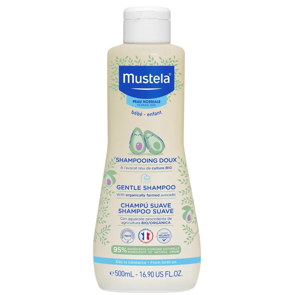 Mustela shampoing bébé 500 ml