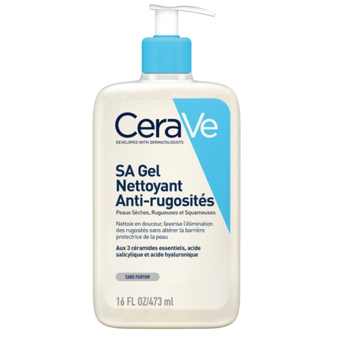 CeraVe Gel Nettoyant Anti Rugosités 473 ml