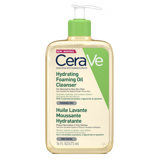 CeraVe Huile Lavante Moussante 473 ml