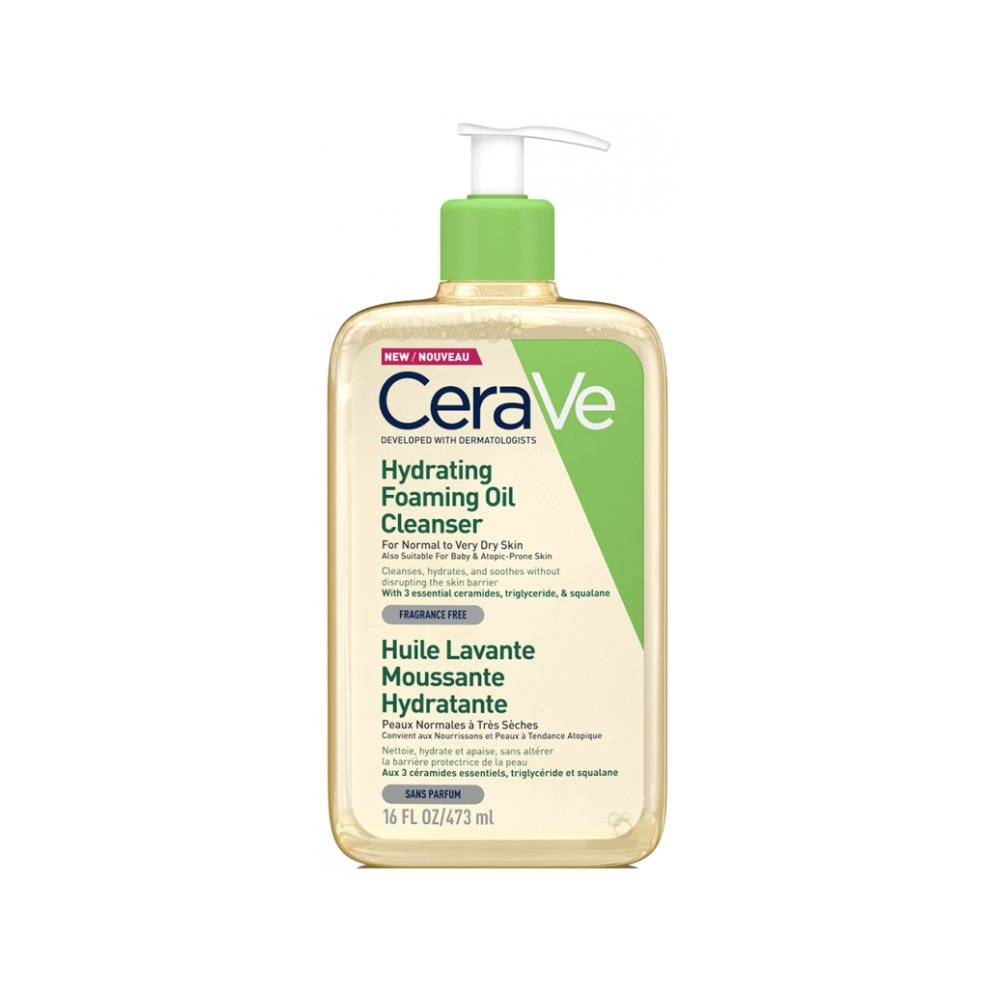 CeraVe Huile Lavante Moussante 473 ml