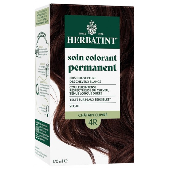 Herbatint Coloration 4R Châtain Cuivre