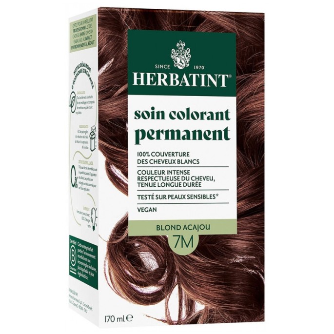 Herbatint Crème Colorante 120 ml Acajou 7M