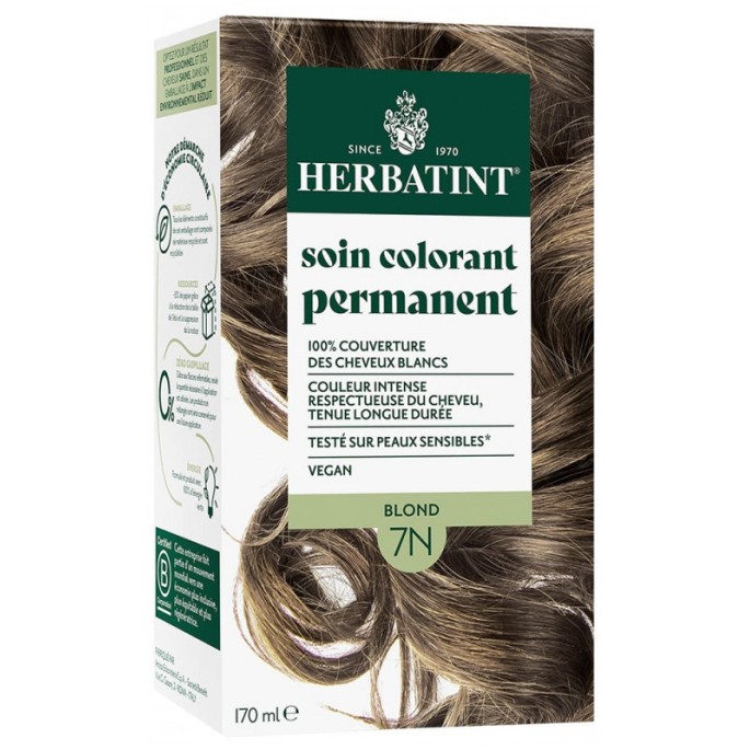 Herbatint couleur cheveux 7N Blond
