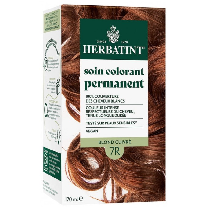 Herbatint Teinture Cheveux 7R Blond Cuivre