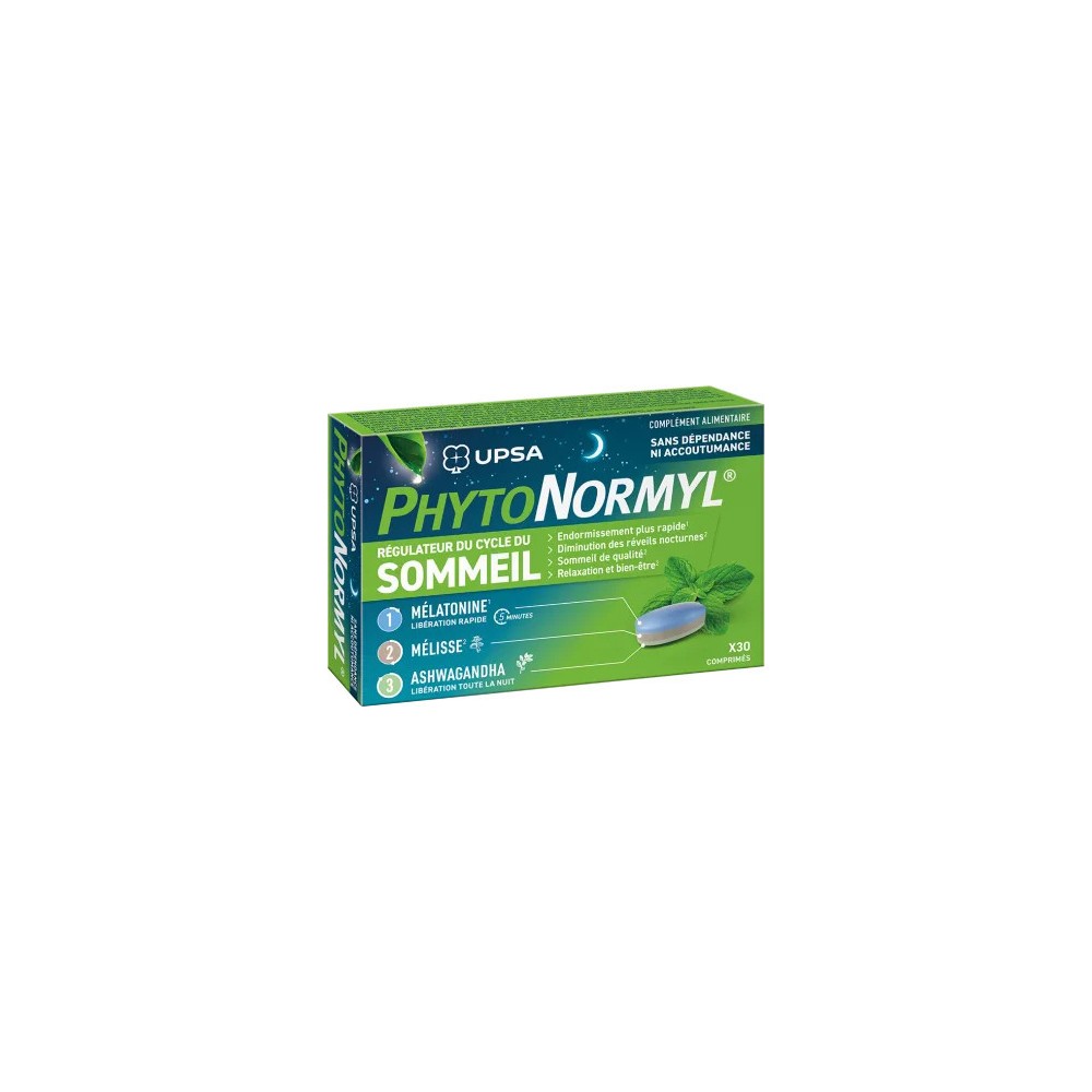 UPSA phytonormyl 30 comprimés