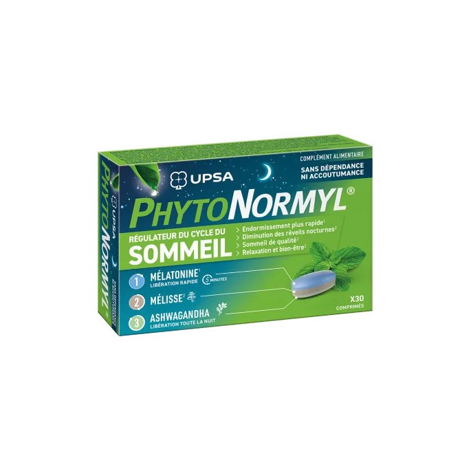 UPSA phytonormyl 30 comprimés