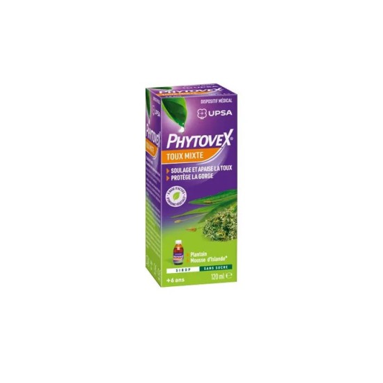 UPSA Phytovex Sirop Toux Mixte 120 ml