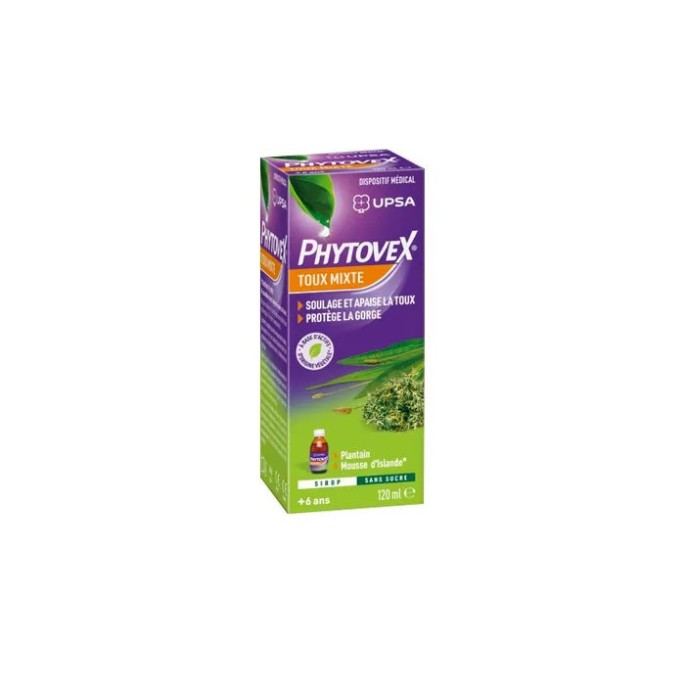 UPSA Phytovex Sirop Toux Mixte 120 ml