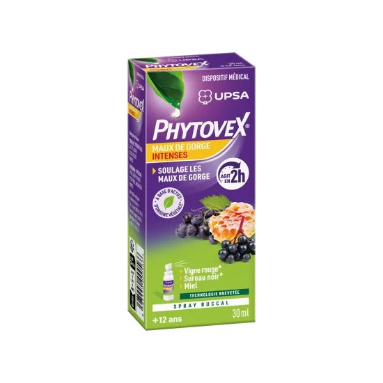 UPSA Phytovex Spray Maux de Gorge 30 ml