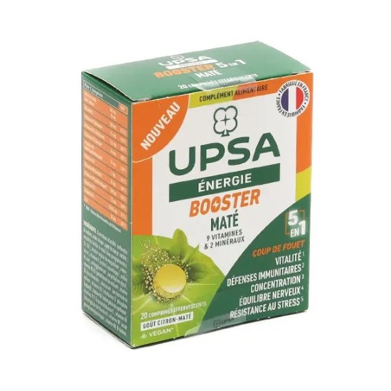UPSA Vitamin Booster 20 comprimés effervescents
