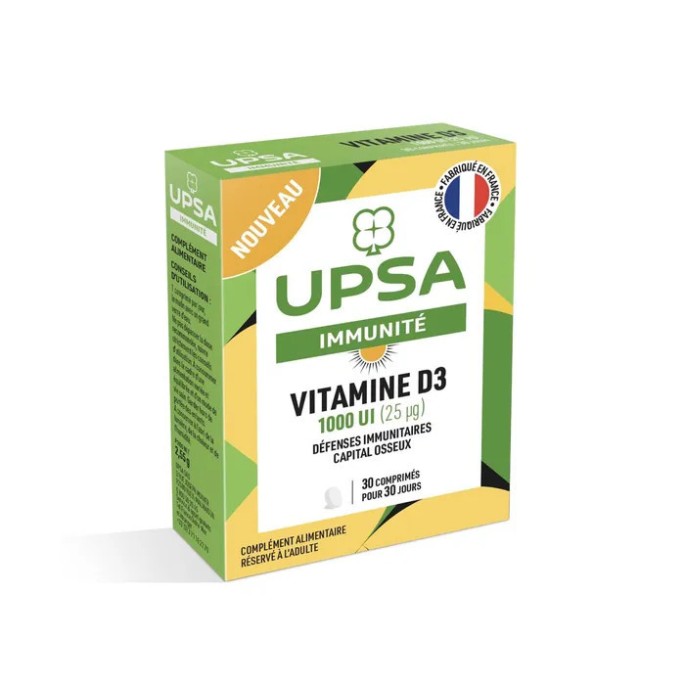 UPSA Vitamines D3 1000 UI
