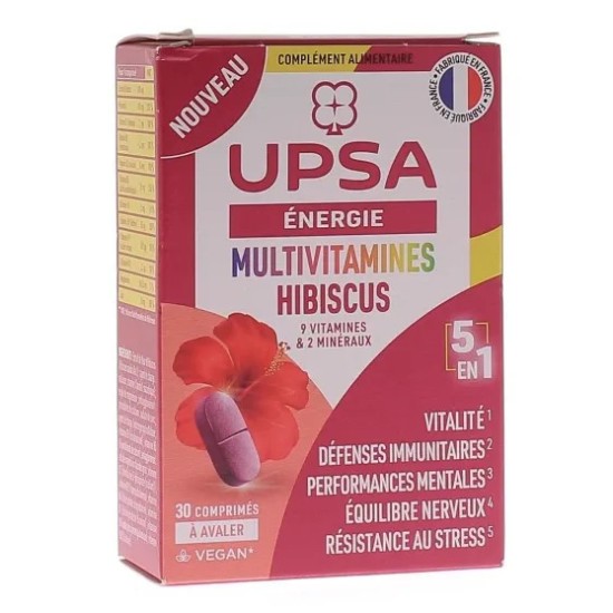 UPSA Multivitamines 5 en 1 - 30 Comprimés