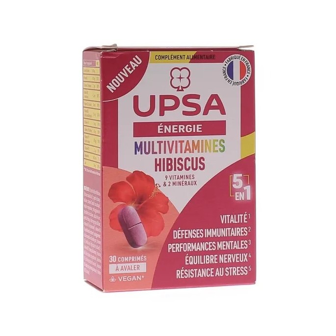 UPSA Multivitamines 5 en 1 - 30 Comprimés