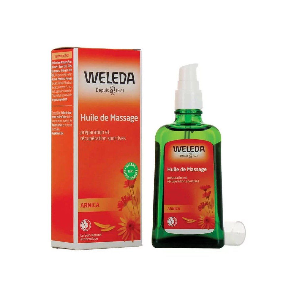 Weleda huile de massage arnica 100 ml