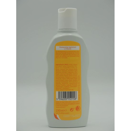 Weleda Shampoing Régénérant Avoine 190 ml