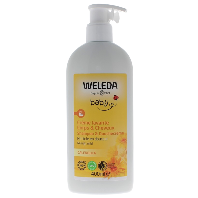 Weleda crème lavante corps et cheveux 200 ml