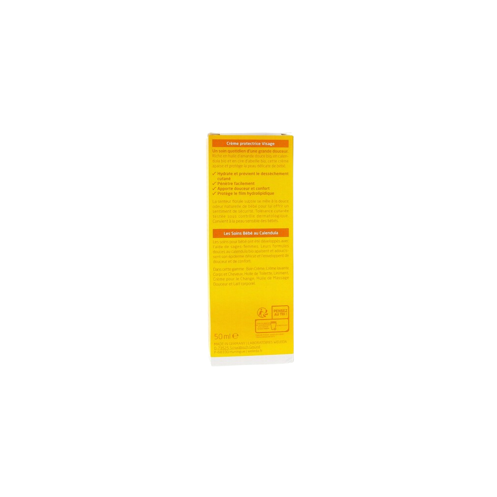 Weleda Crème Protectrice Visage 50 ml