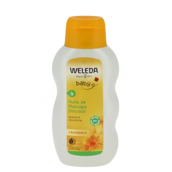 Weleda huile de massage douceur 200 ml