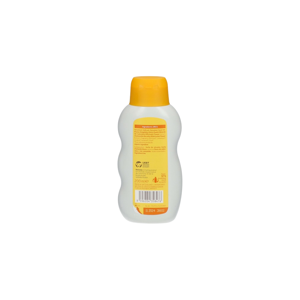 Weleda huile de massage douceur 200 ml