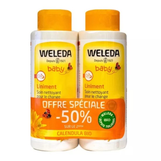 Weleda liniment bio 400 ml x2 duo